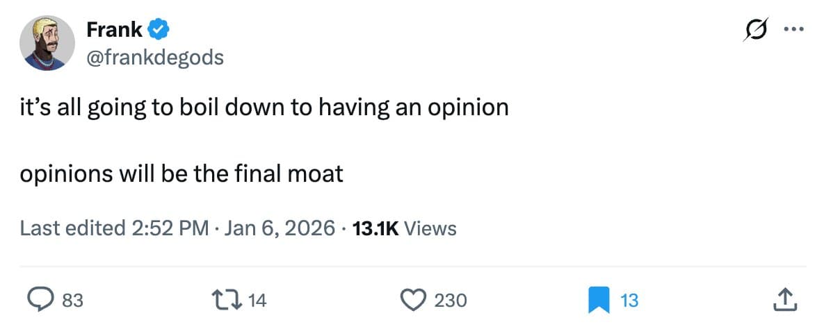 In your 20s, your opinions matter